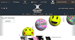 Desktop Screenshot of gilbertnetball.com.au